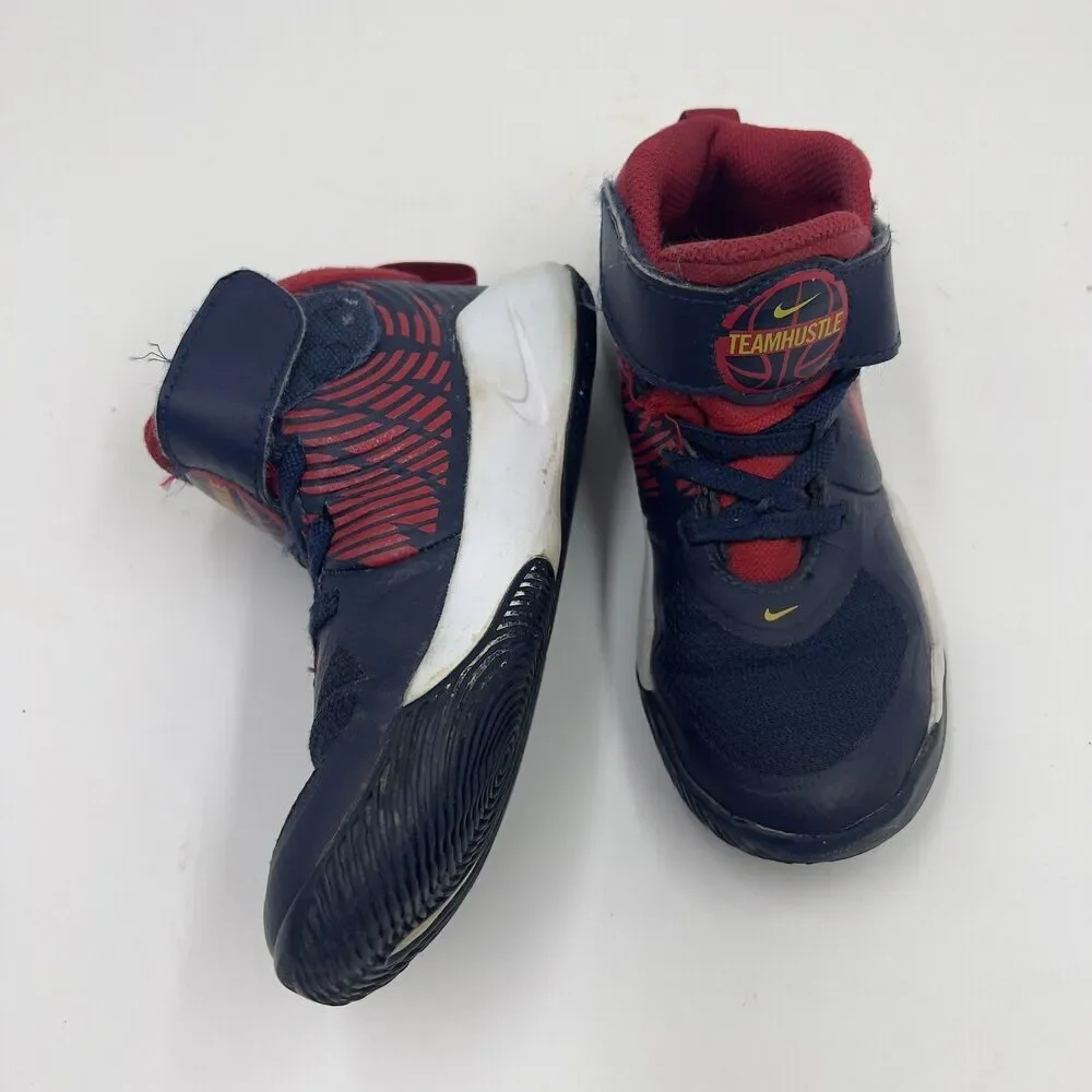 Nike Kids Team Hustle Sneakers Children's Shoes Size 11C